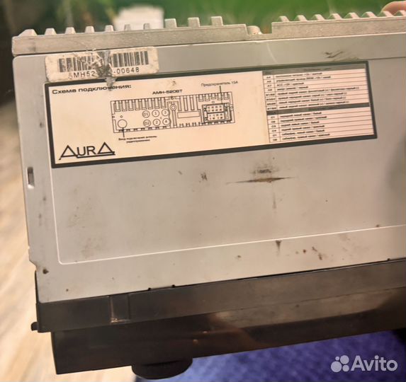 Магнитола aura amh520bt