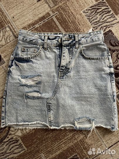 Джинсовая юбка