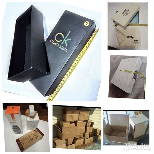 Картонные коробки от11 до 33см дл и шир, выс7-29см