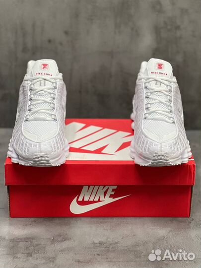 Nike Shox TL White Metallic Silver