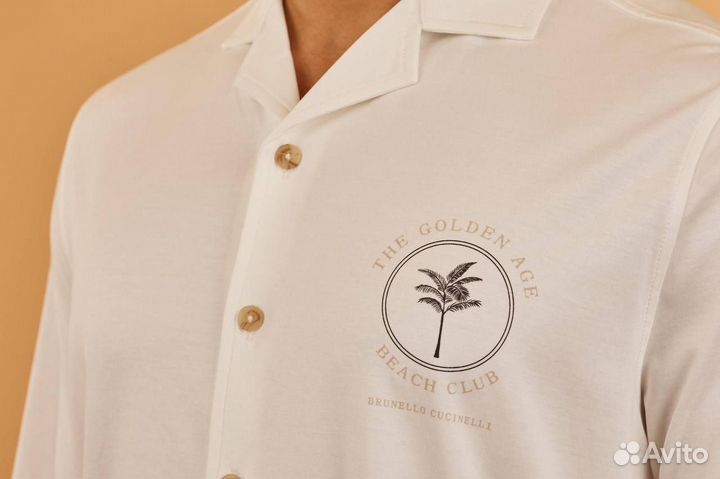 Рубашка мужская Brunello Cucinelli