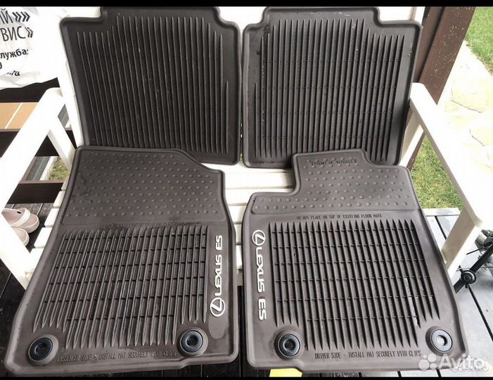 Коврики салона lexus es 6 поколения