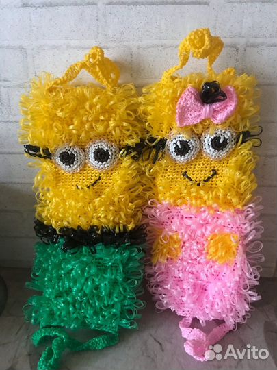 Игрушки Мочалки