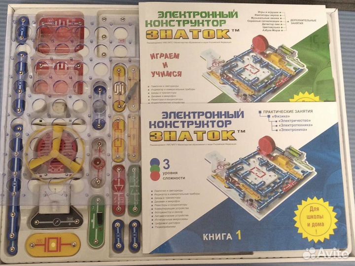 Электронный конструктор знаток 999