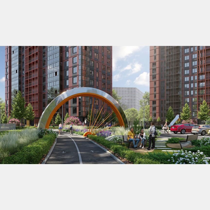 1-к. квартира, 36,1 м², 15/23 эт.