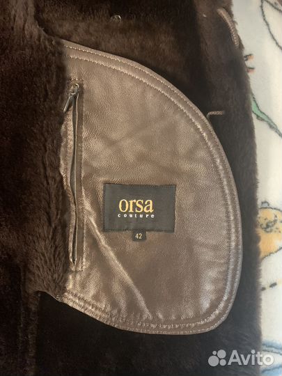 Дубленка женская 42