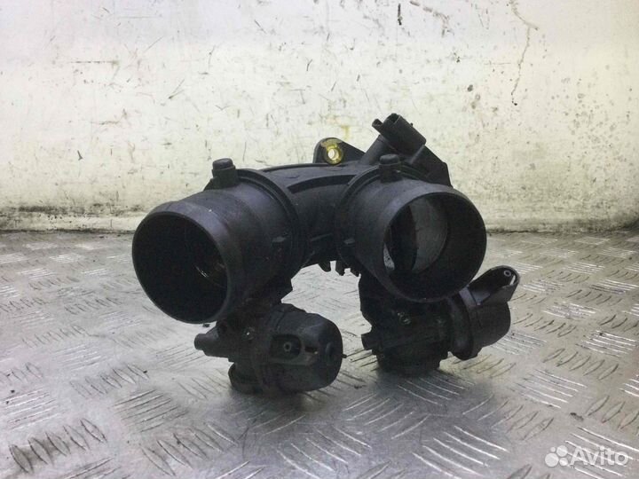 Заслонка дроссельная Ситроен Ц4 RHR (DW10bted4)