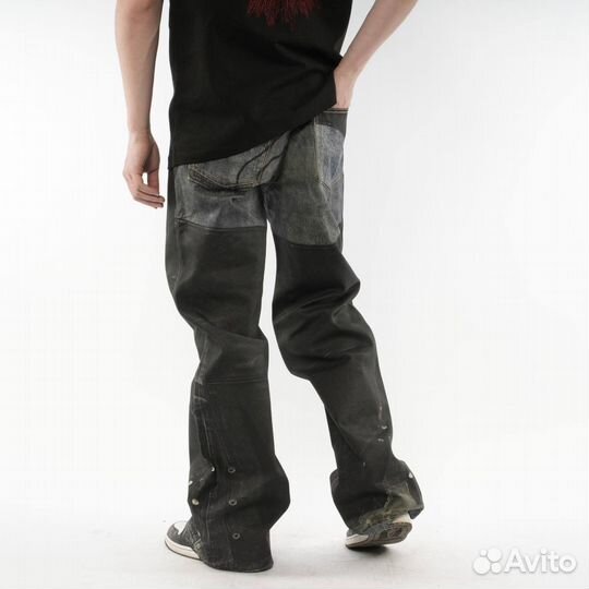 Acne studios джинсы клёш