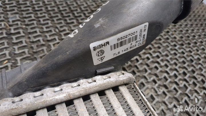 Радиатор интеркулера Volkswagen Touareg, 2009