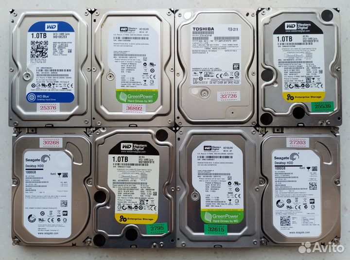 Жесткие диски HDD 1TB