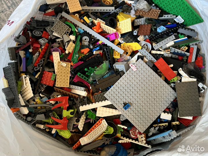Lego россыпью 13 кг
