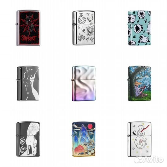 Заказ оригинальных зажигалок Zippo