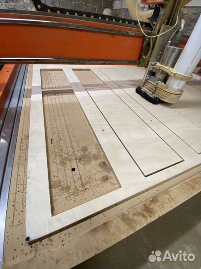 Фрезеровка чпу, резка, раскрой фанеры