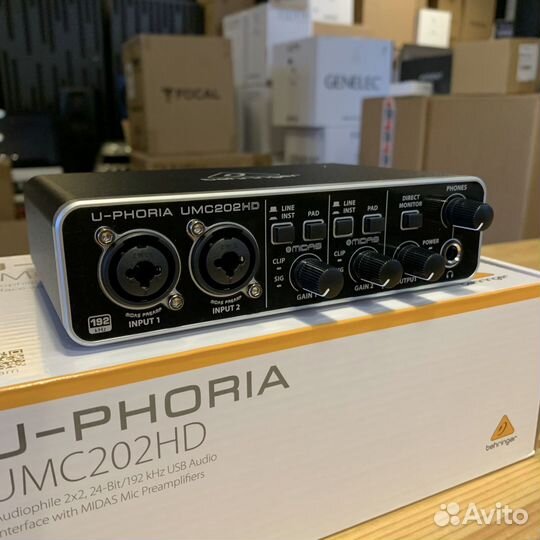 Behringer UMC202HD в Наличии