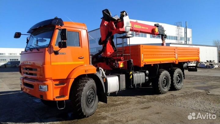 КамАЗ 43118 с КМУ, 2023