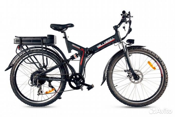 Электровелосипед Wellness Cross rack 750W