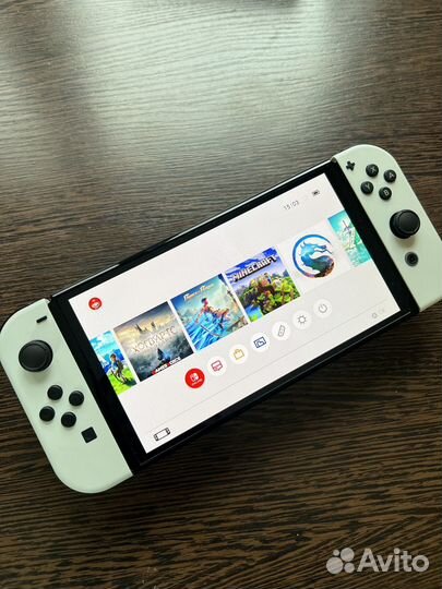 Nintendo Switch oled (+300 игр)