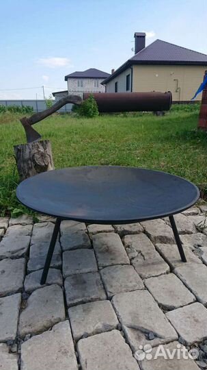 Чугунная костровая чаша.Толщина7 мм
