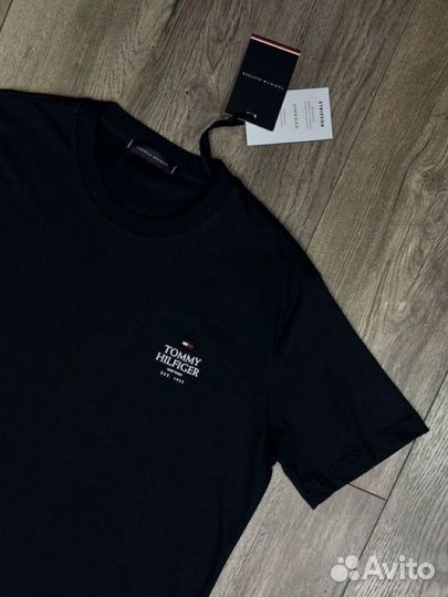 Х Футболка мужская Tommy Hilfiger синяя