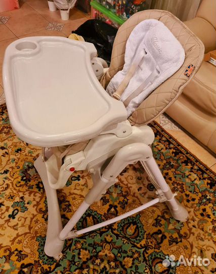 Стульчик для кормления happy baby classic