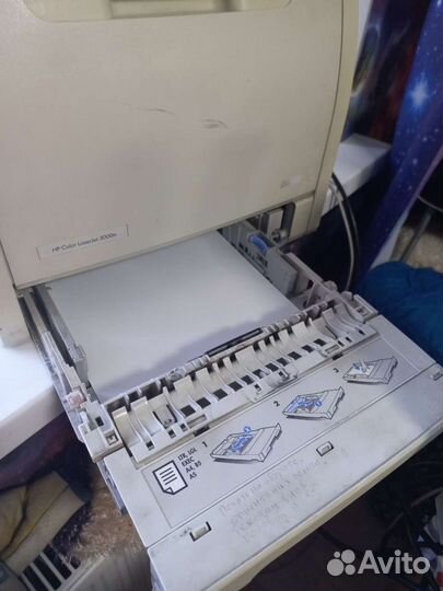 Цветной лазерный принтер HP