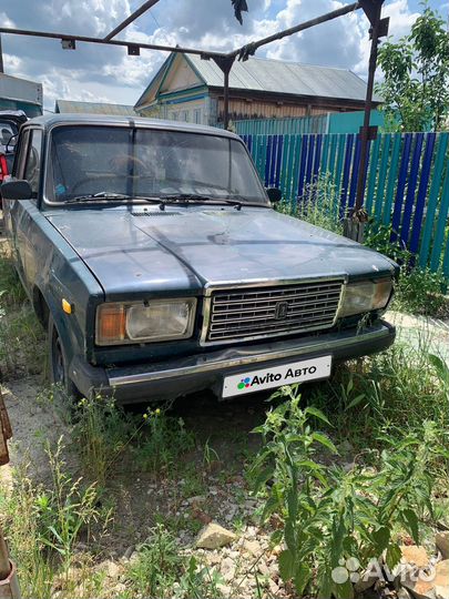 ВАЗ 2107 1.6 МТ, 2005, 170 000 км