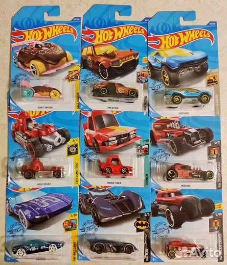 Машинки Hot Wheels
