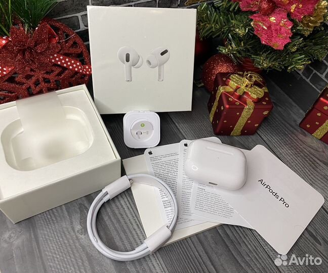 AirPods Pro Новые (Шумоподавление; Ростест)