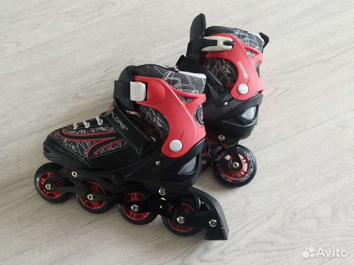 Роликовые коньки 35 38 детские