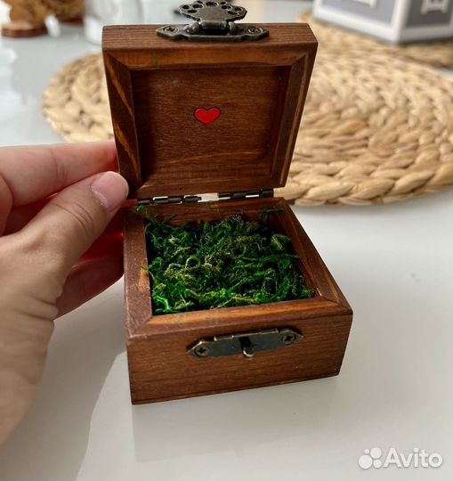 Шкатулка для свадебных колец