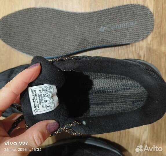 Кроссовки новые Columbia Gore-tex Термо Люкс