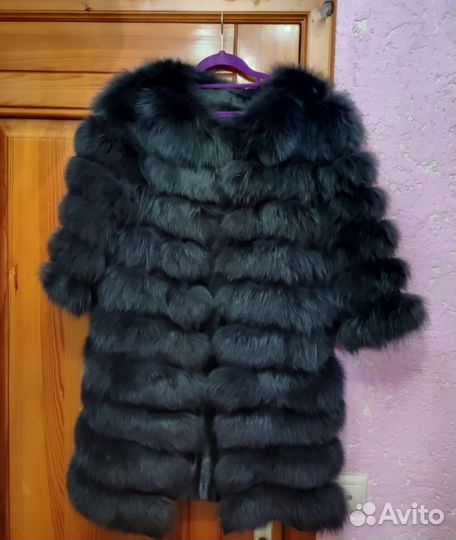 Шуба из эко меха