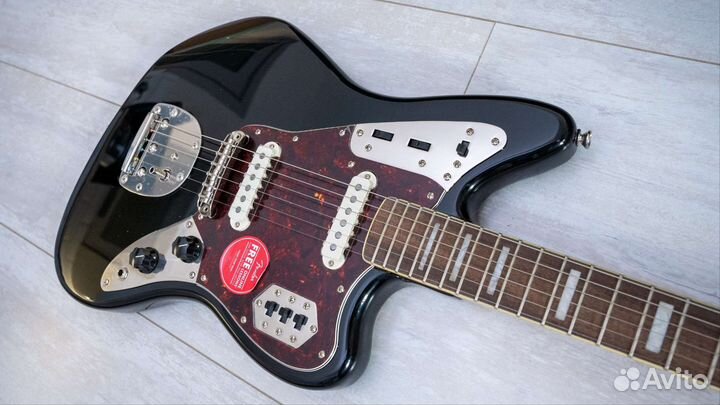 Fender Squier Classic Vibe 70s Jaguar Black Новый