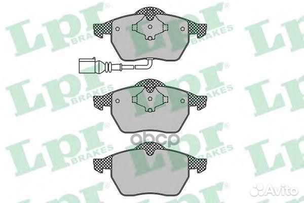 05P969 Колодки тормозные audi A3/TT/skoda octav