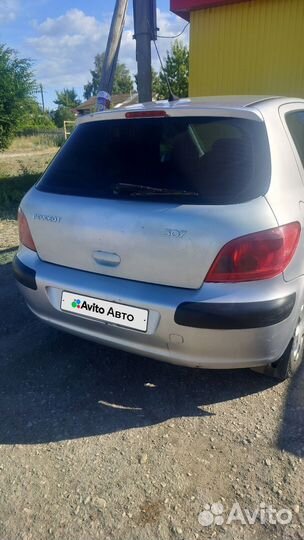 Peugeot 307 1.6 МТ, 2001, 242 000 км