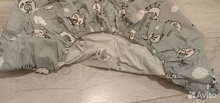 Простыни в детскую кроватку