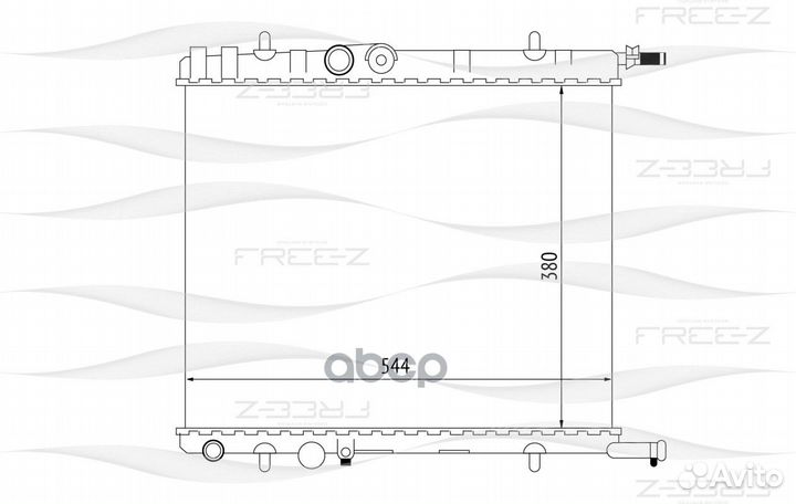 Радиатор KK0173 free-Z