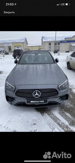 Решетка радиатора на mercedes w213