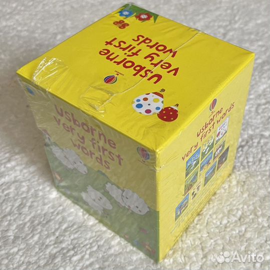 Usborne Very First Words. Новый Куб с 10 книгами
