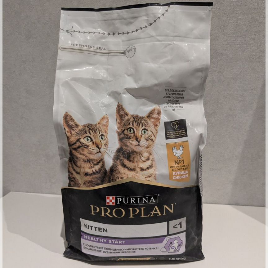 Корм для кошек Purina pro plan kitten