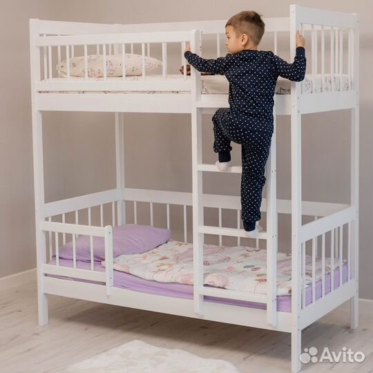 Двухъярусная детская кровать новая