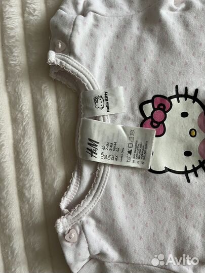 Боди для новорожденных девочек 56-62