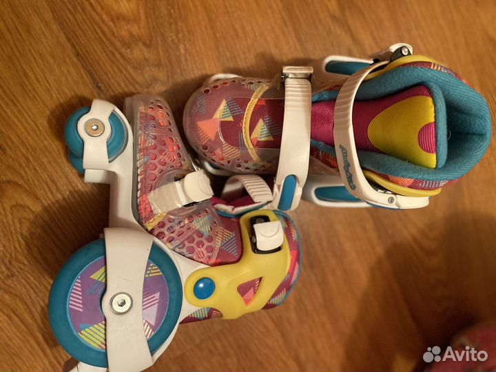Роликовые коньки раздвижные