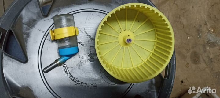 Для хомяка (домик, поилки, колесо)