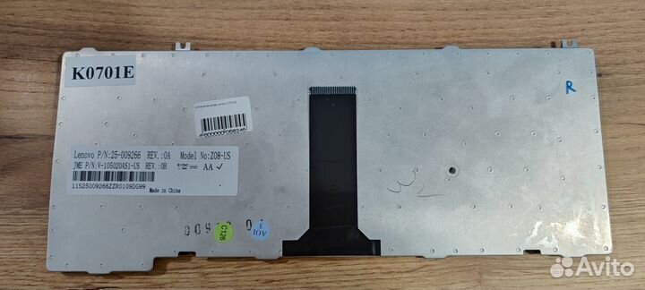 Клавиатура для ноутбука Lenovo E43A,E41G,E42,E42