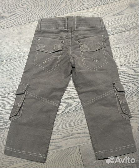 Джинсы на мальчика на рост 95-99 см вельветовые