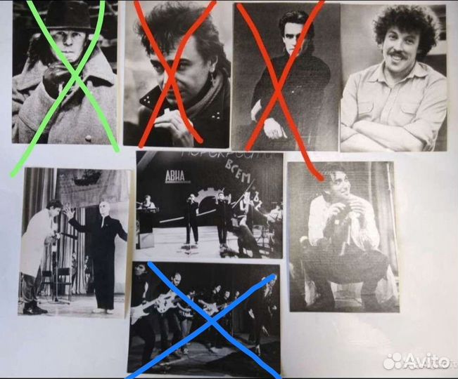 Фотооткрытки «Рок и кинематограф»