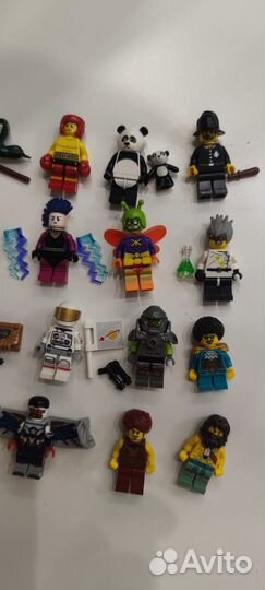 Lego minifigures (минифигурки, человечки), от