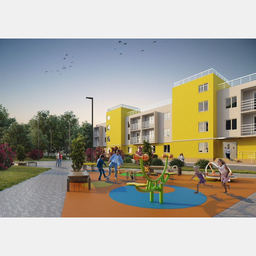 1-к. квартира, 46 м², 1/6 эт.