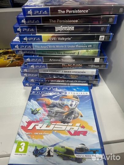 Игры для PlayStation 4 VR для очков пс4